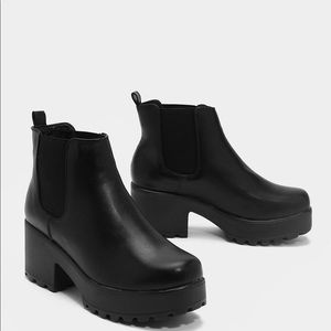 Roll With It Nasty Gal Platform Ankle Boot